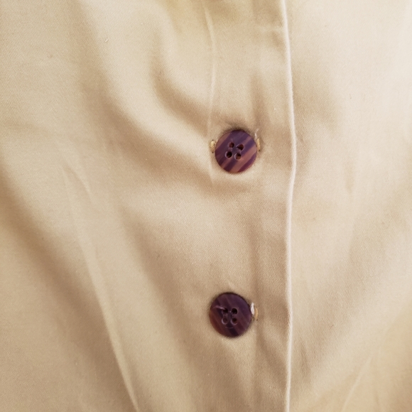 Atelier B. Canadian Designer Button Front Shirt A-line Dress L Sustainable - Picture 4 of 10